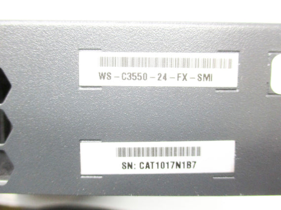 CISCO SYSTEMS WS-C3550-24-FX-SMI UNMP