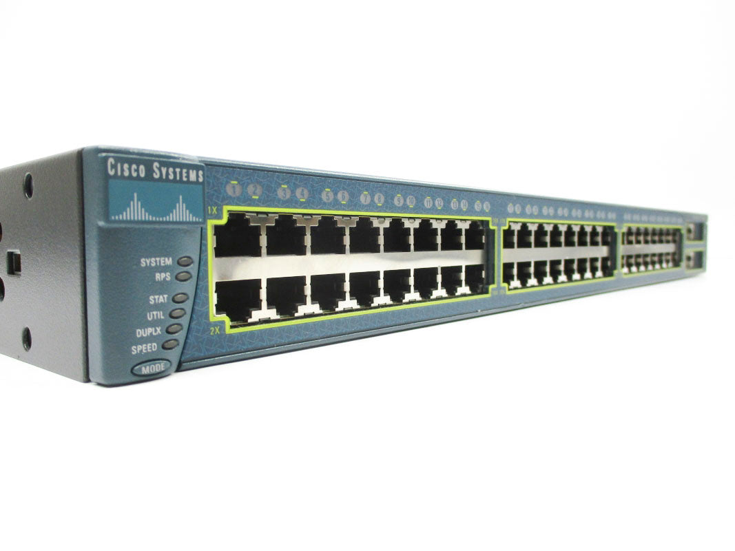 CISCO SYSTEMS WS-C3550-48-SMI 240V 1.6A NSNP