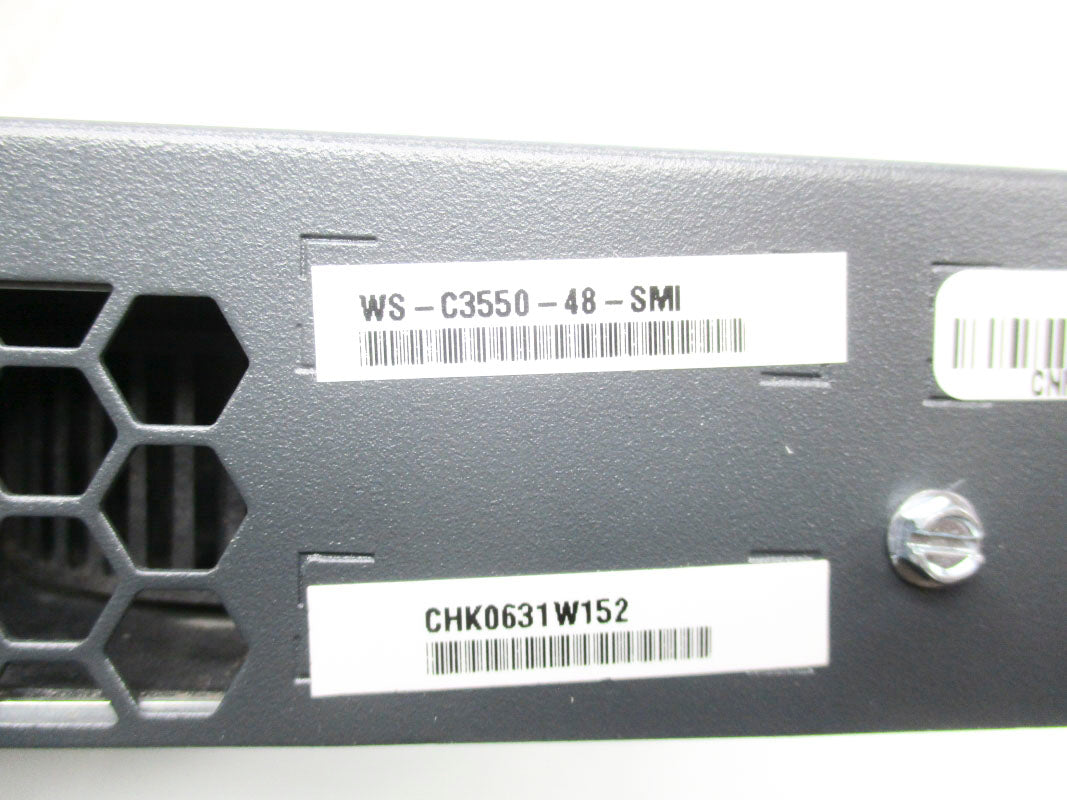 CISCO SYSTEMS WS-C3550-48-SMI 240V 1.6A NSNP