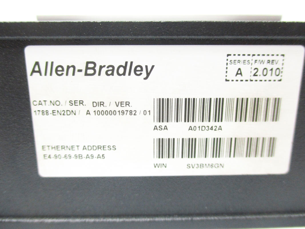 ALLEN BRADLEY 1788-EN2DN SER. A F/W 2.010 UNMP