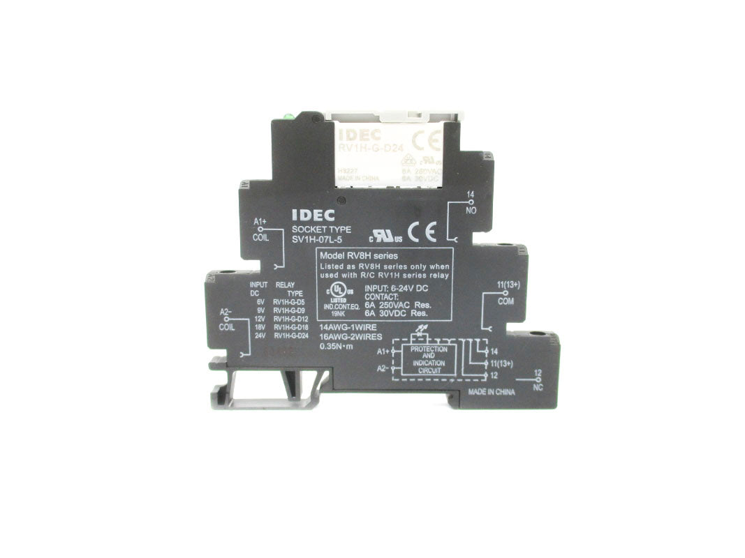IDEC SV1H-07L-5 6-250VAC 6A NSNP