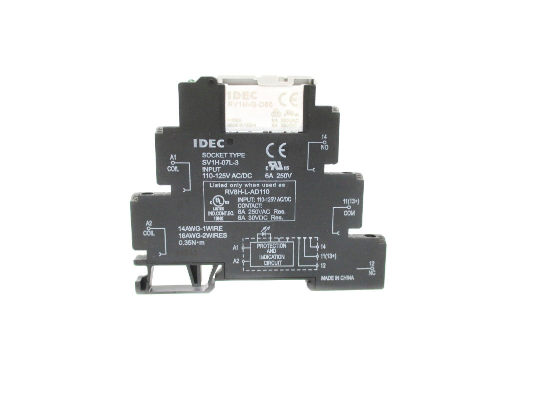 IDEC SV1H-07L-3 250VAC 6A NSNP