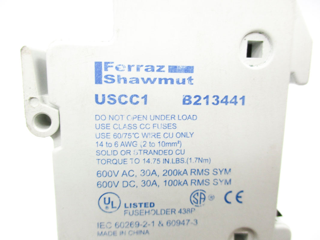FERRAZ SHAWMUT USCC1 B213441 600V 30A UNMP