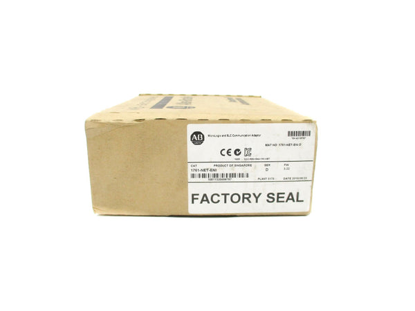 ALLEN BRADLEY 1761-NET-ENI SER. D F/W 3.22 DATE: 2015 NSFS