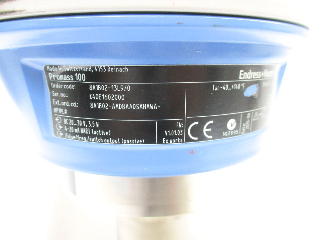 ENDRESS+HAUSER 8A1B02-AADBAADSAHAWA 8A1B02-13L9/0  20-30VDC NSNP