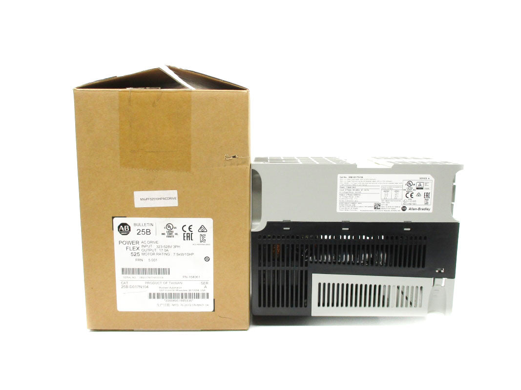 ALLEN BRADLEY 25B-D017N104 SER. A F/W 5.001 323-528V 25.5A NSMP