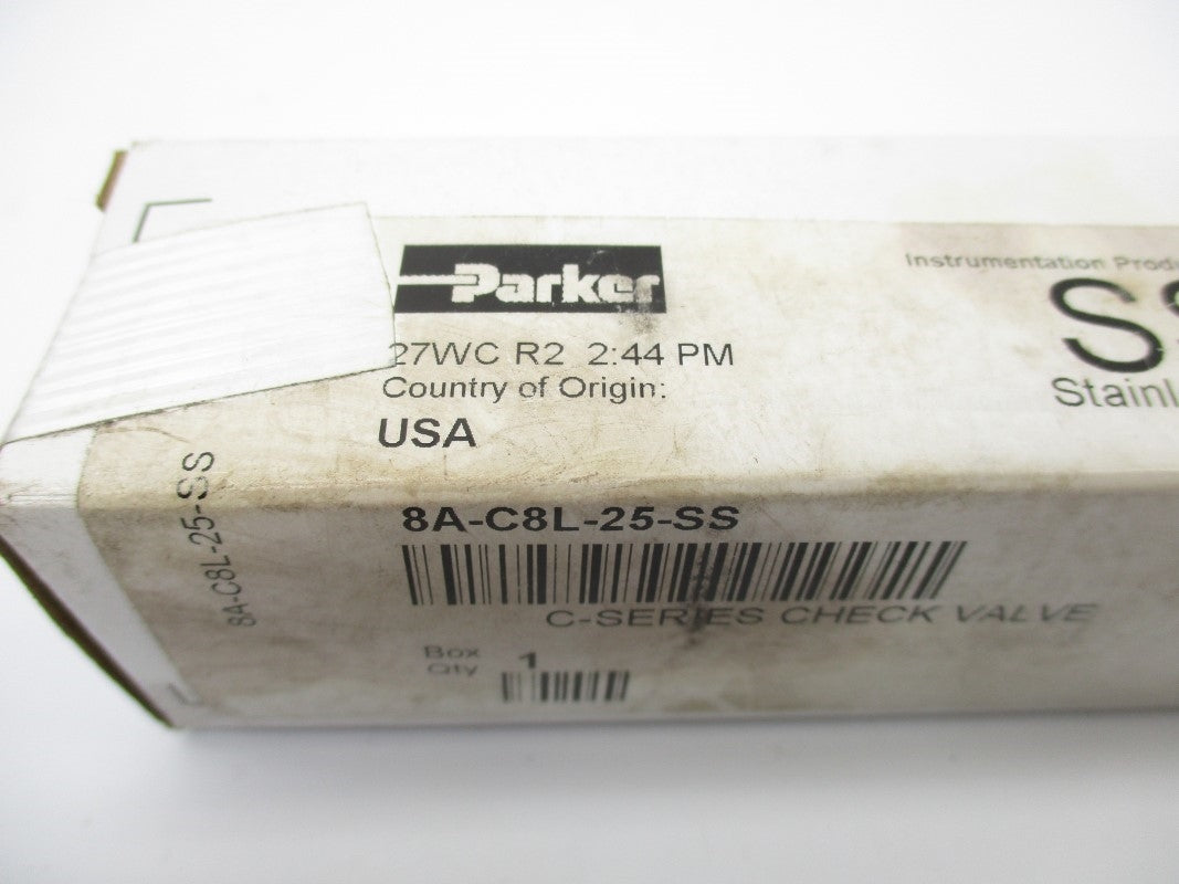 PARKER 8A-C8L-25-SS NSMP