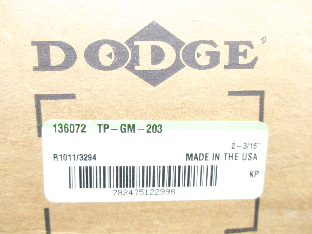 DODGE 136072 TP-GM-203 NSFS