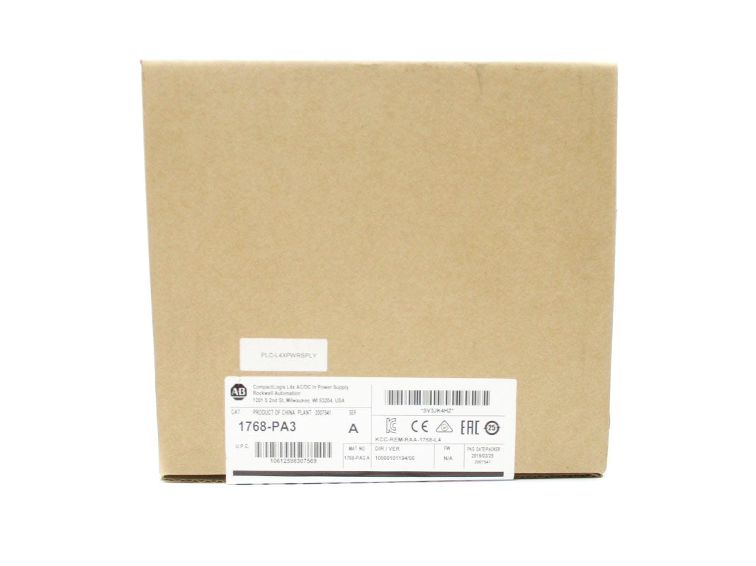 ALLEN BRADLEY 1768-PA3 SER. A DATE: 2019 NSFS