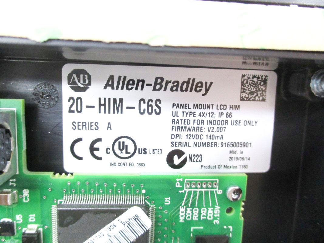 ALLEN BRADLEY 20-HIM-C6S SER. A F/W V2.007 12VDC NSMP