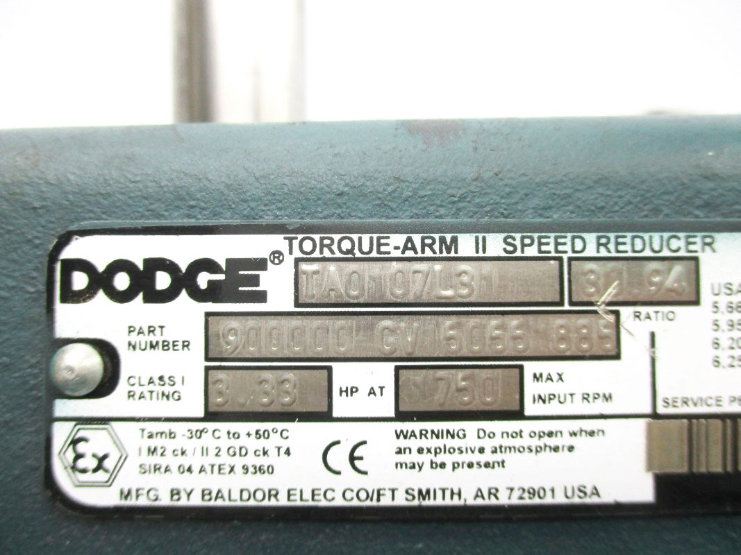 DODGE TA0107L31 900000-GV150551885 UNMP
