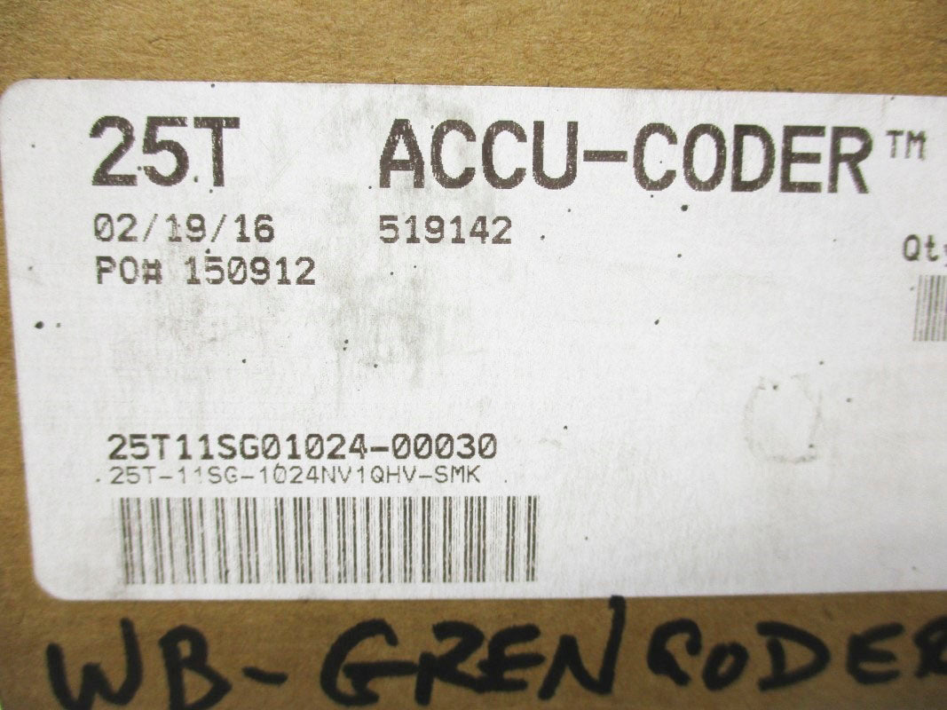 ENCODER PRODUCTS 25T-11SG-1024NV1QHV-SMK 5-28VDC NSMP