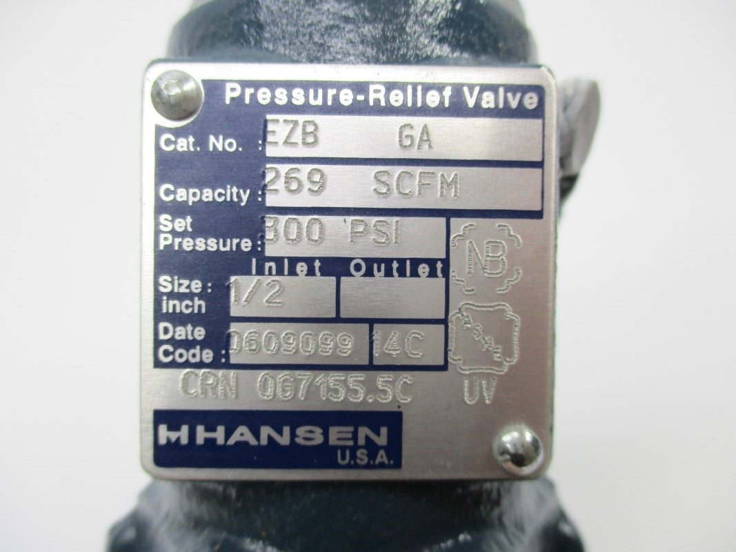 HANSEN EZB/300 300PSI NSMP