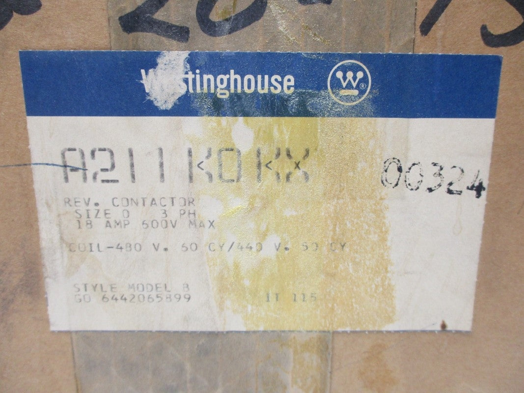 WESTINGHOUSE A211K0KX 440/480V 18A NSMP