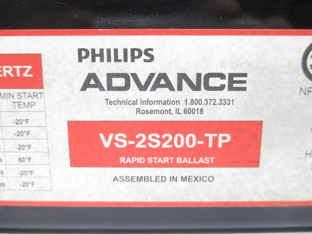 PHILIPS VS-2S200-TP 277V NSNP