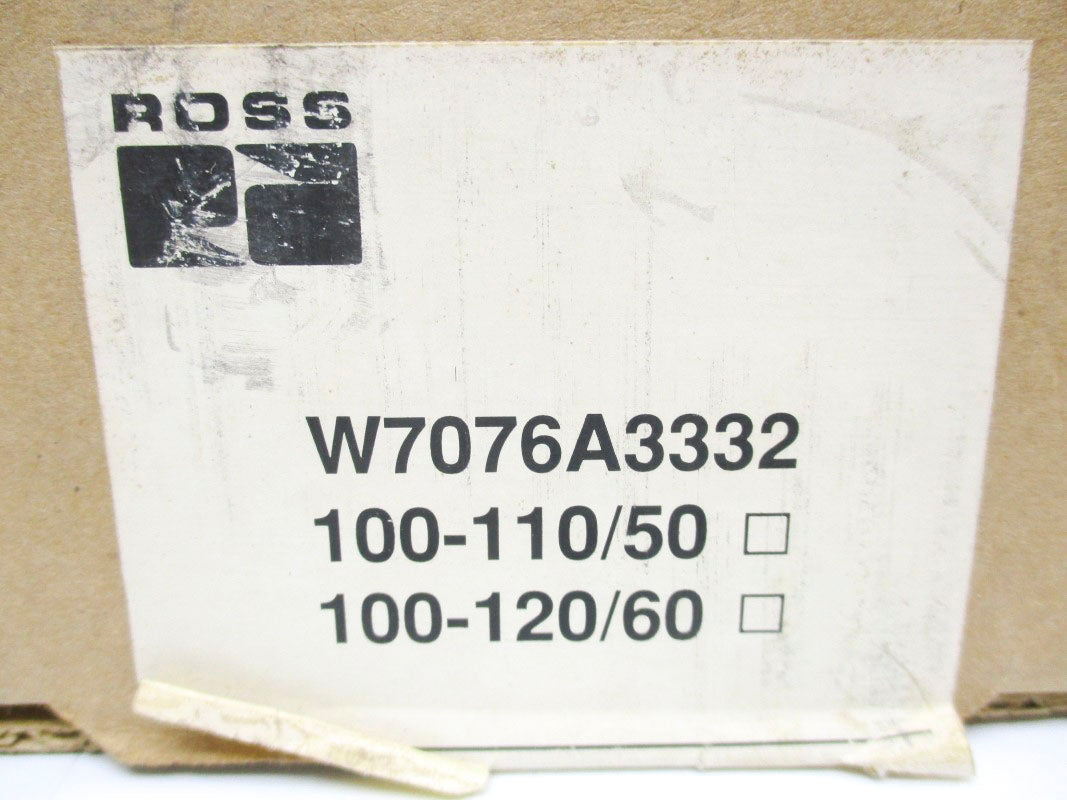ROSS W7076A3332 110/120V NSMP