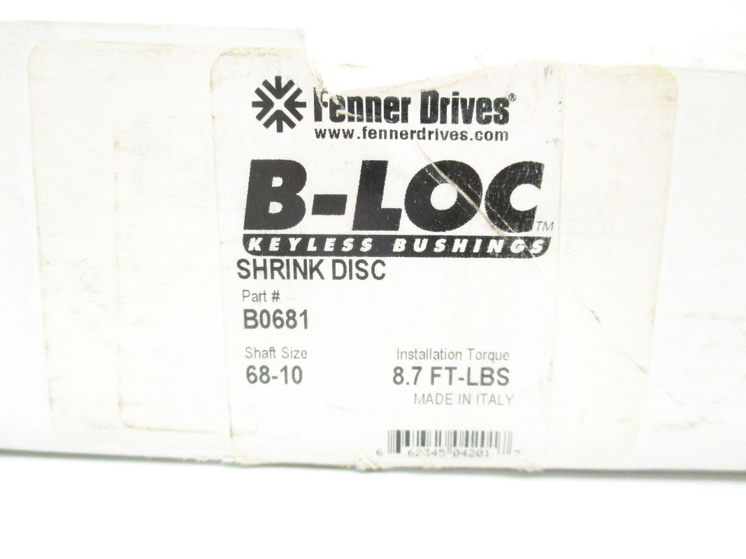 FENNER DRIVES B0681 NSMP