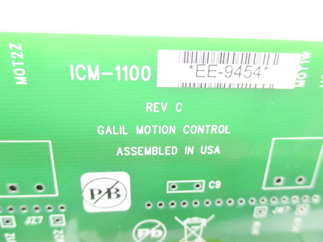 GALIL MOTION ICM-1100/AMP-1140 REV. C NSNP