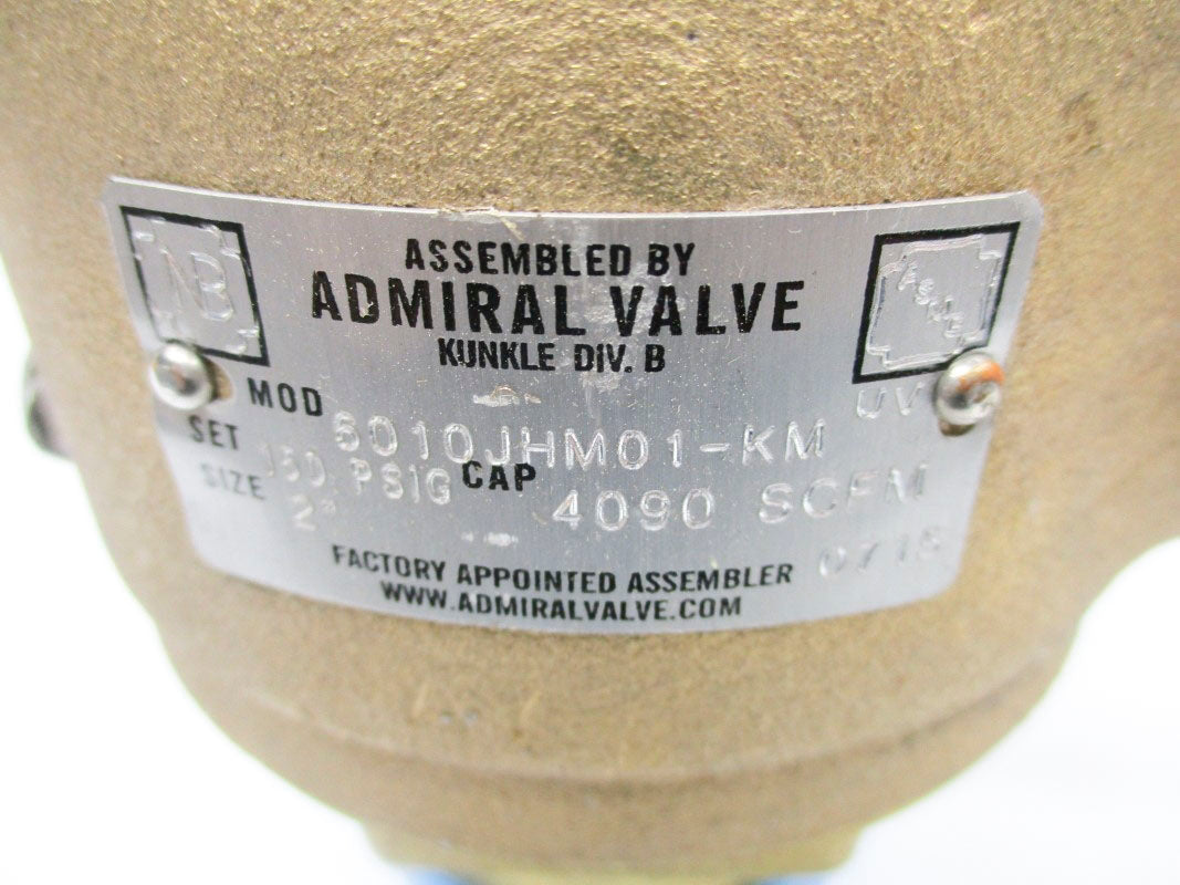 ADMIRAL VALVE 6010JHM01-KM 150PSI NSNP