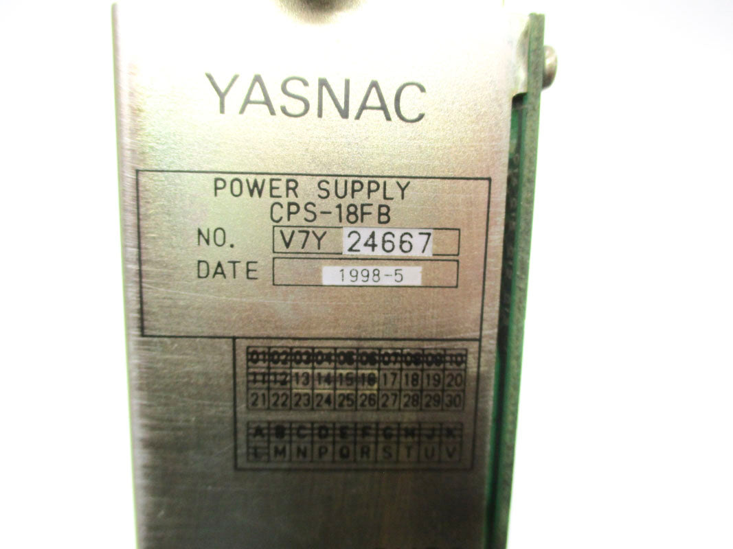 YASNAC CPS-18FB 200-230VAC 2.9A UNMP