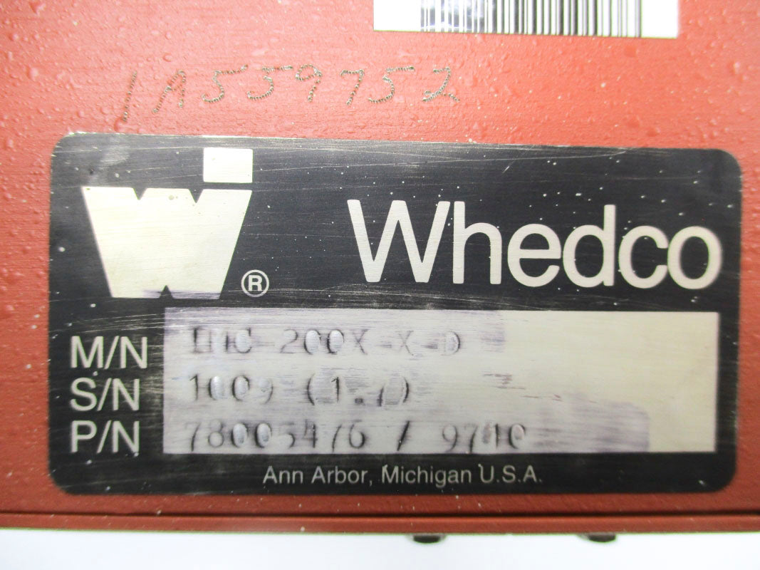 WHEDCO IMC200X-X-D 12VDC NUPI