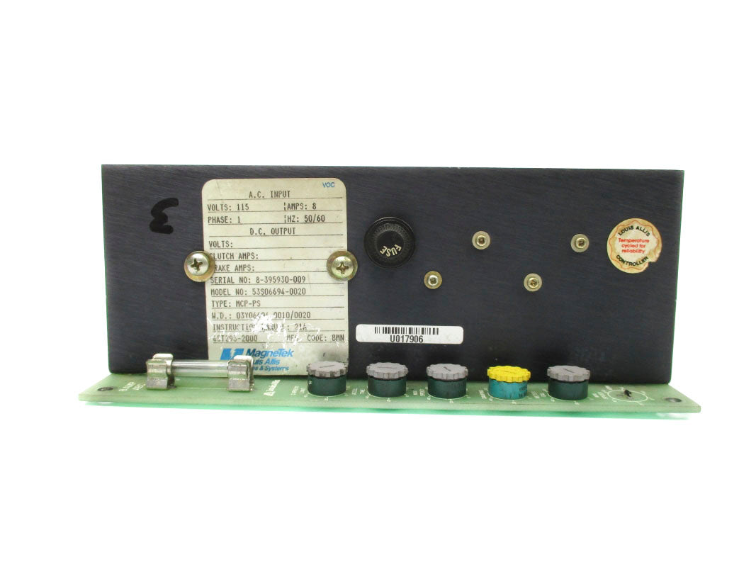 MAGNETEK 53S06694-0020 115V 8A UNMP