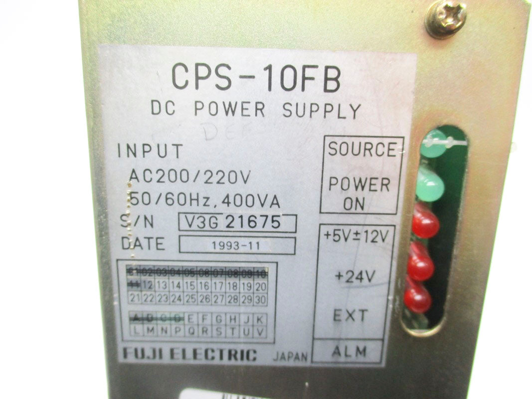 FUJI ELECTRIC CPS-10FB 200-220VAC UNMP