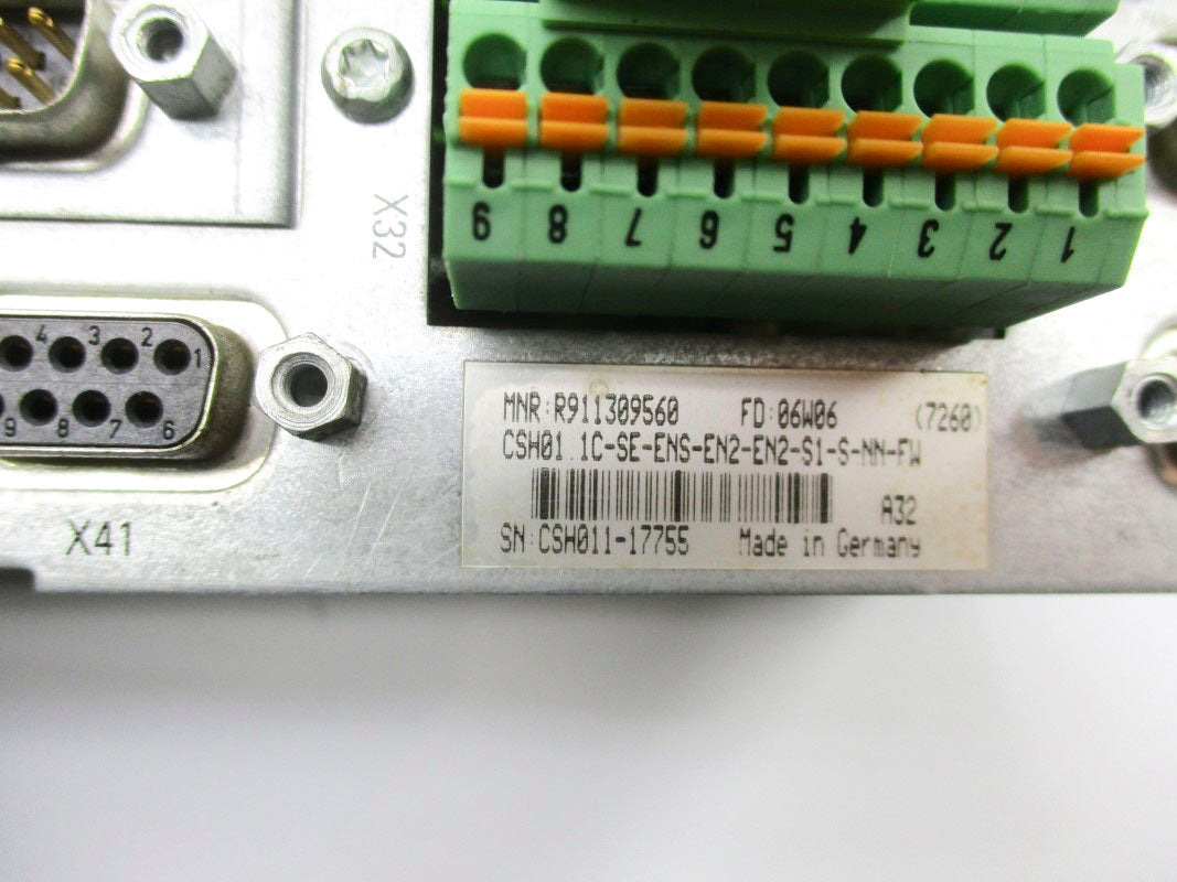 REXROTH CSH01.1C-SE-ENS-EN2-EN2-S1-S-NN-FW R911309560 UNMP