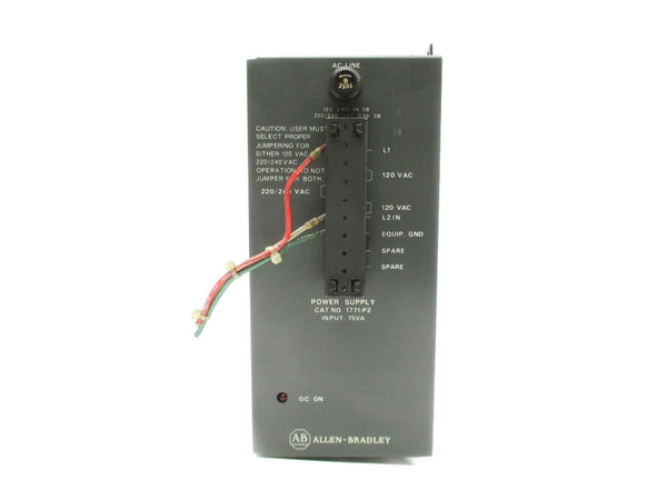 ALLEN BRADLEY 1771-P2 SER. B 120/220V 1/.5A UNMP