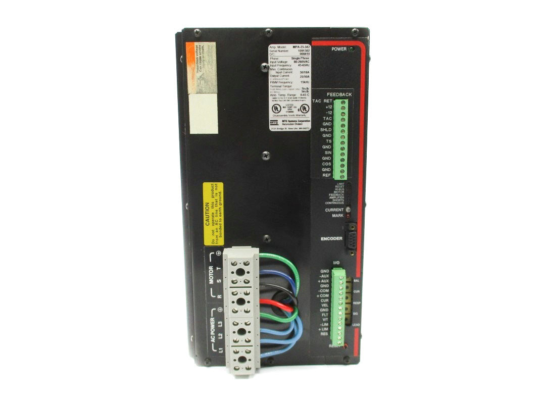 MTS MPA-25-342 80-260VAC 25/50A UNMP