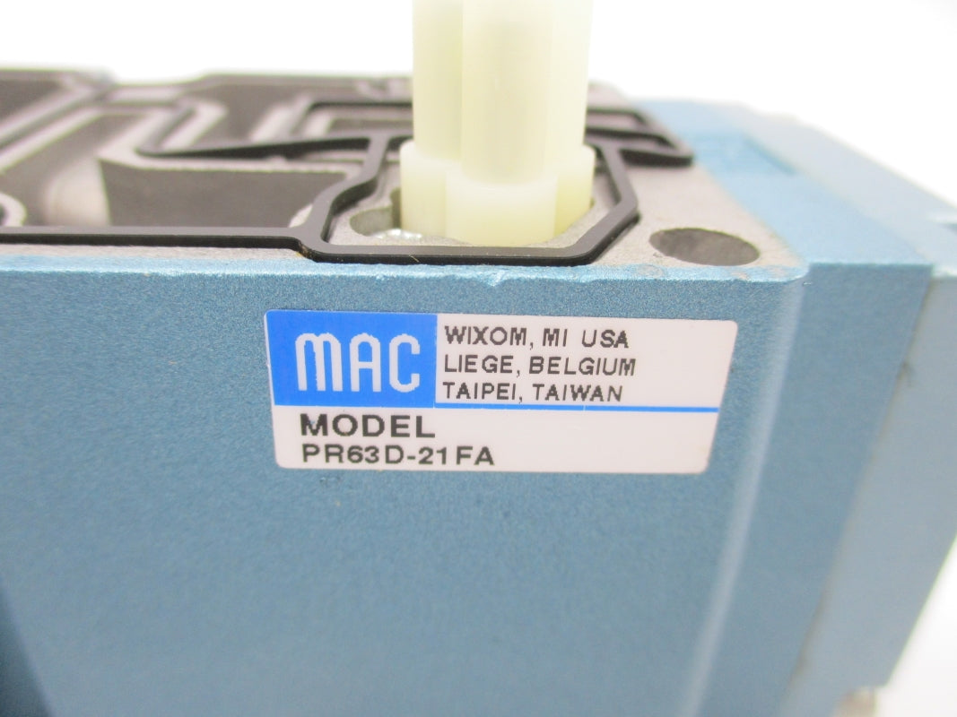 MAC PR63D-21FA 0-150PSI NSMP