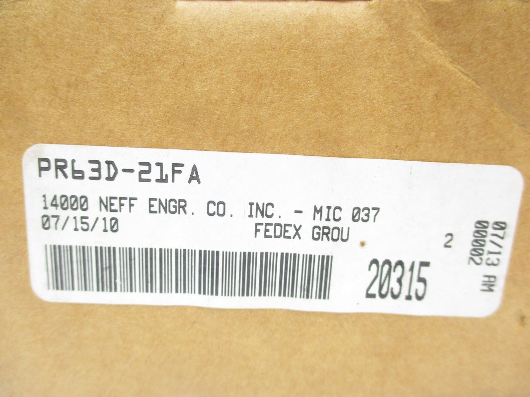 MAC PR63D-21FA 0-150PSI NSMP