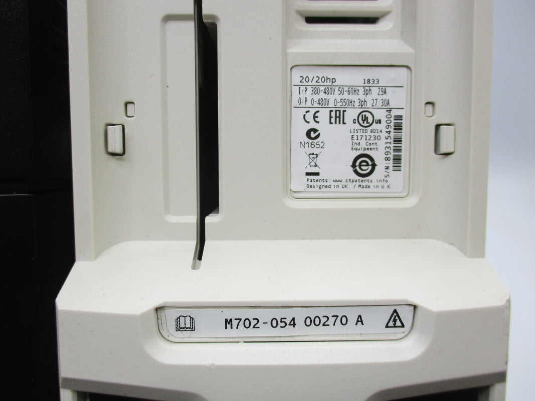 CONTROL TECHNIQUES M702-05400270A 380-480V 29A NSNP