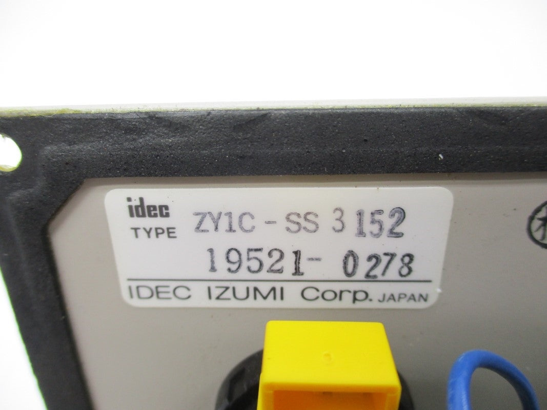 IDEC ZY1C-SS3152 UNMP