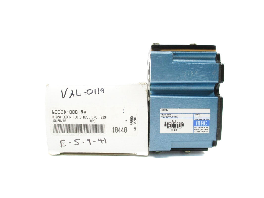 MAC 6332D-000-RA 150PSI NSMP