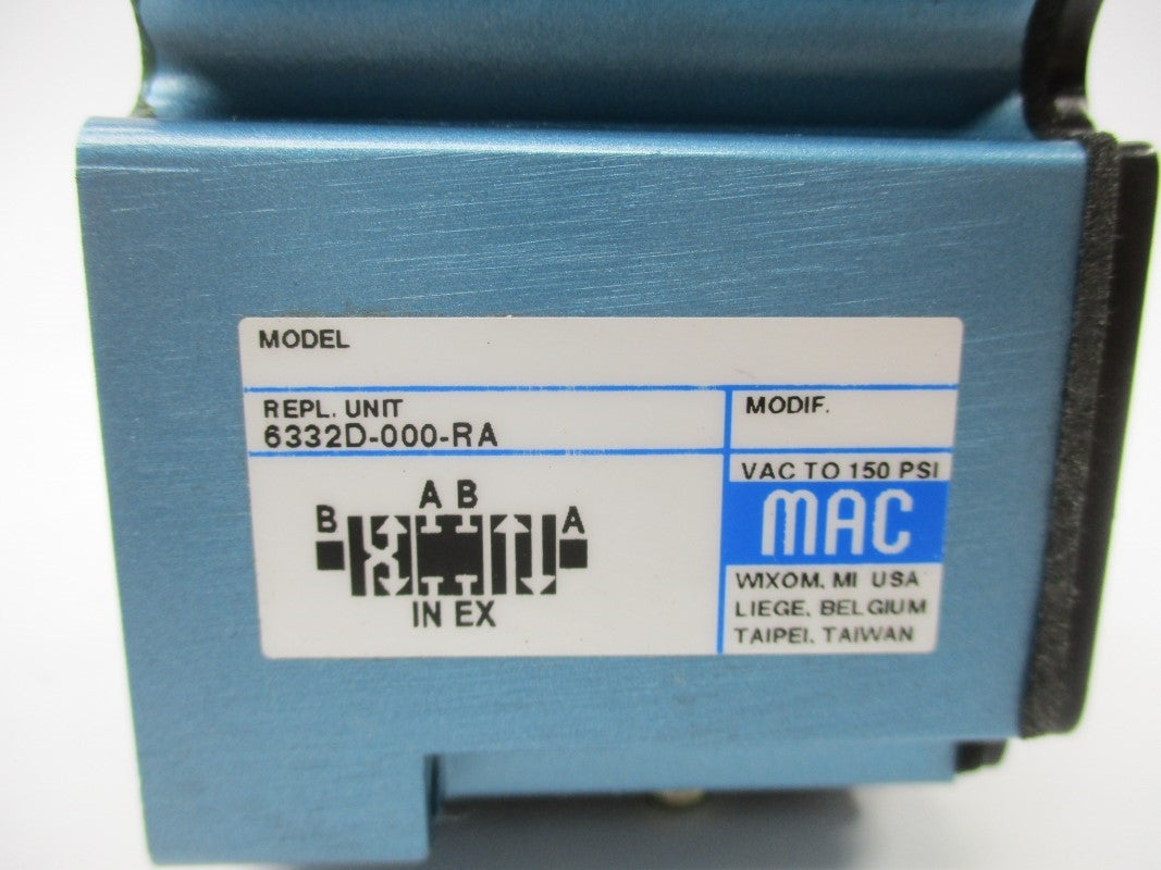 MAC 6332D-000-RA 150PSI NSMP