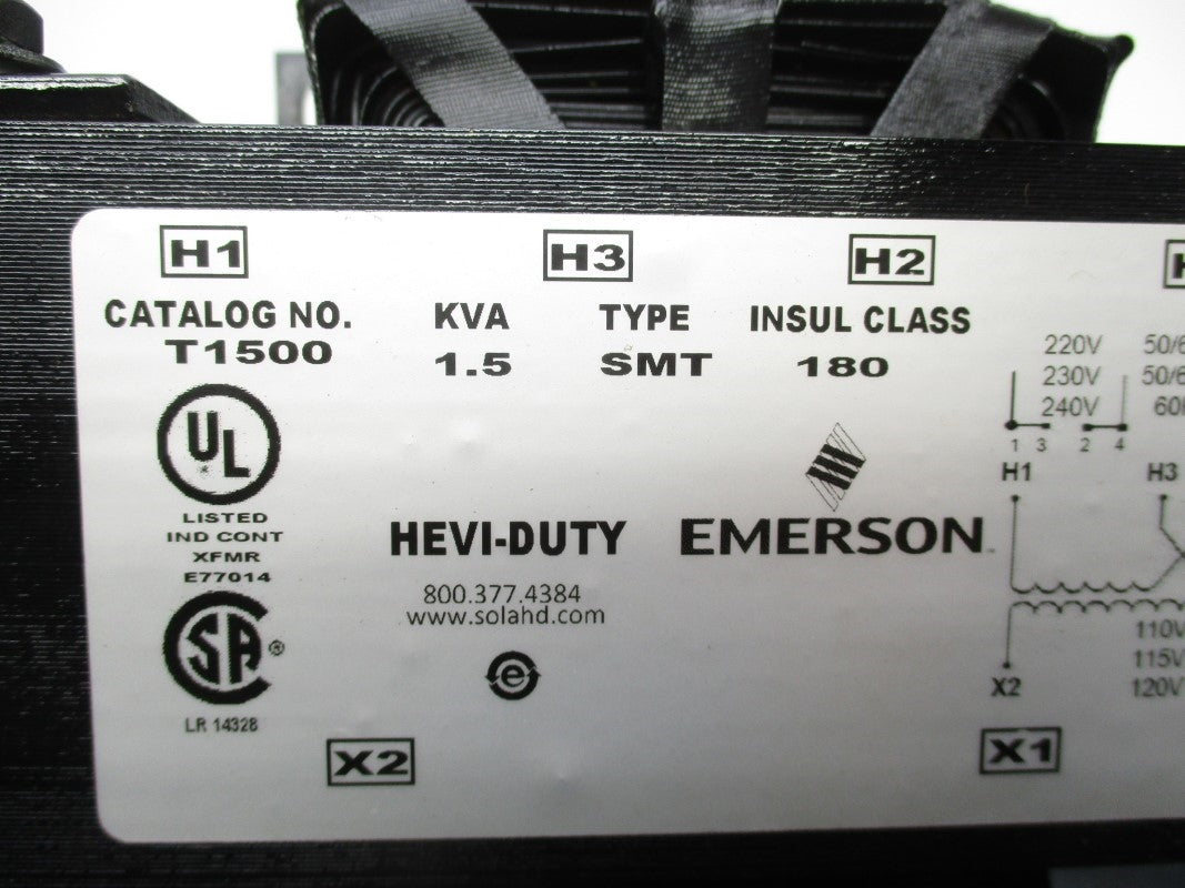 EMERSON T1500 480V 1.5KVA UNMP