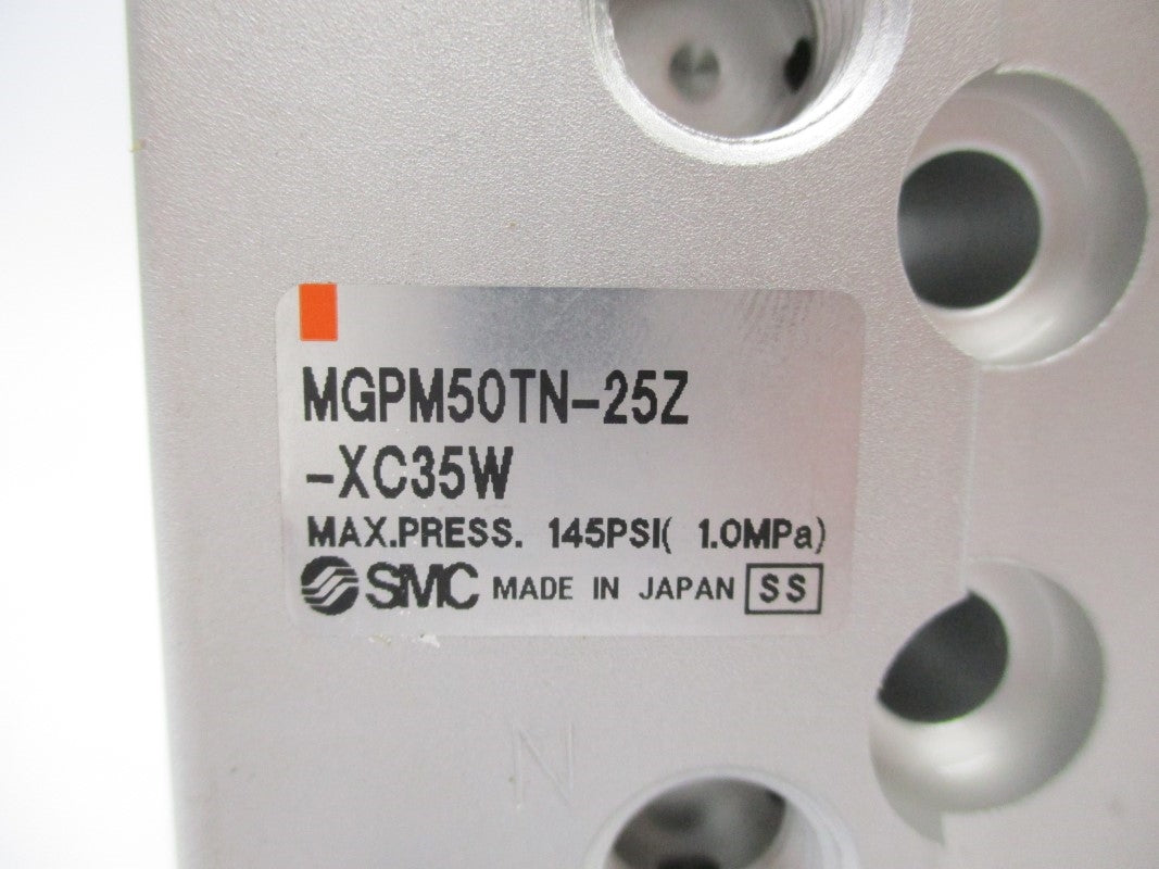 SMC MGPM50TN-25Z-XC35W 145PSI NSNP