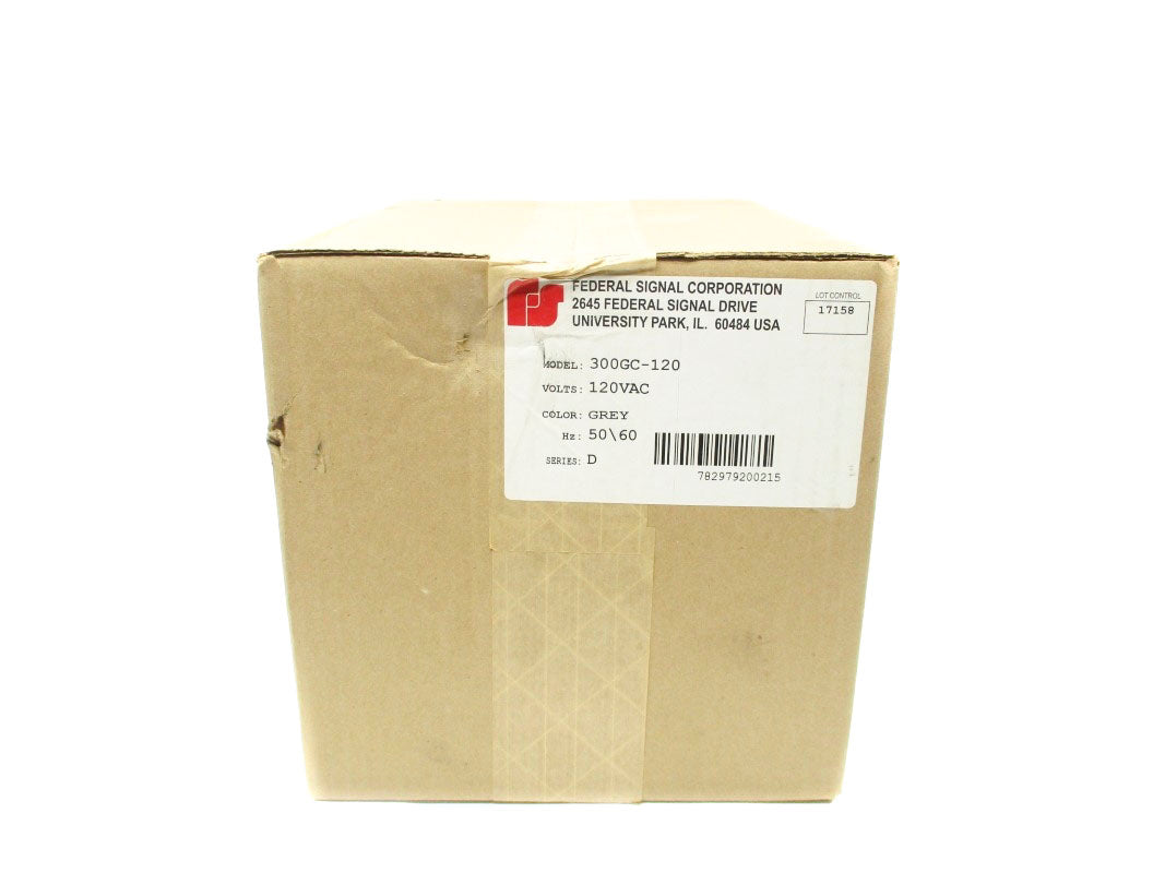 FEDERAL SIGNAL 300GC-120 SER. D 120VAC NSFS