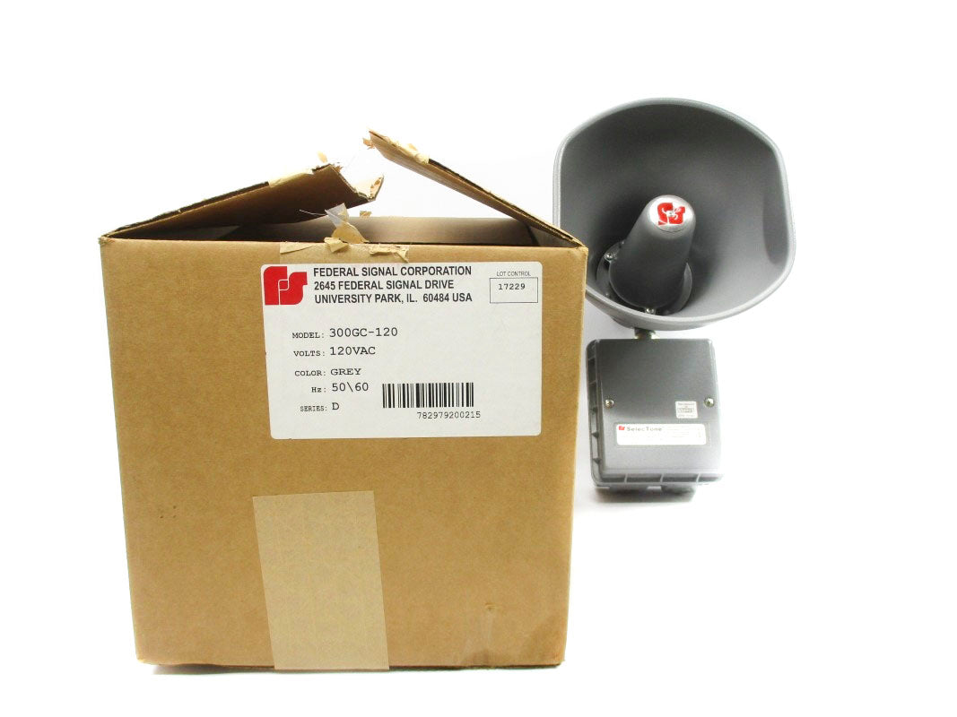 FEDERAL SIGNAL 300GC-120 SER. D 120VAC NSMP