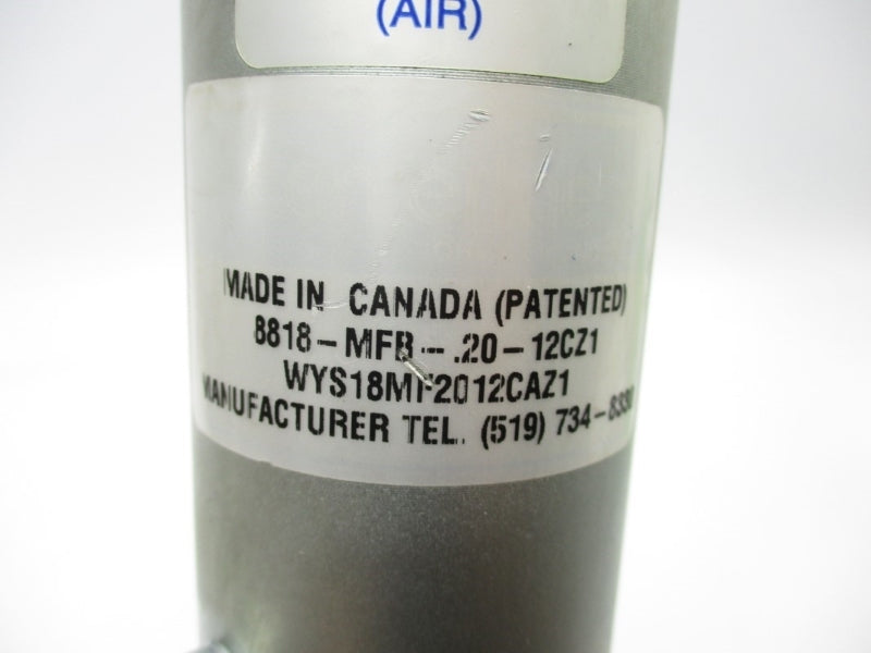 OHMA 8818-MFB-.20-12CZ1 UNMP