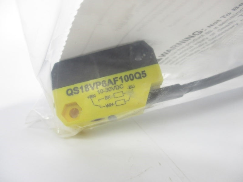 BANNER QS18VP6AF100Q5 68326 10-30VDC NSMP