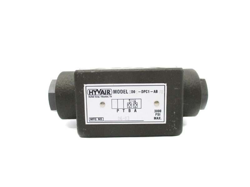 HYVAIR D05-DPC1-AB-70 3000PSI NSNP