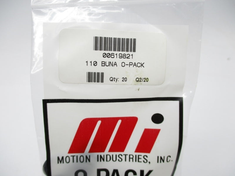 MOTION INDUSTRIES 110 (PKG OF 20) NSMP