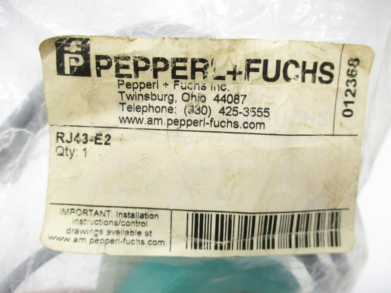 PEPPERL+FUCHS RJ43-E2 12368 10-30VDC NSMP