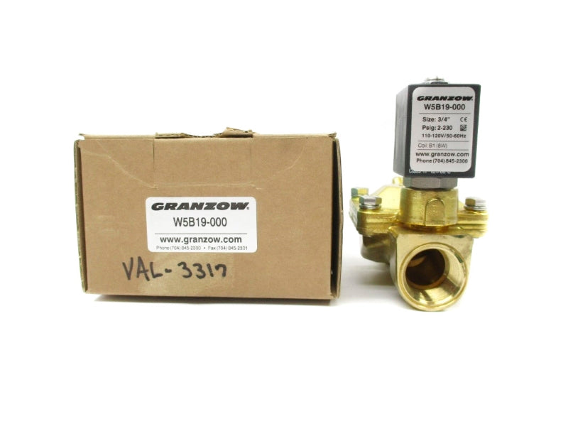 GRANZOW W5B19-000 110-120V 2-230PSI NSMP