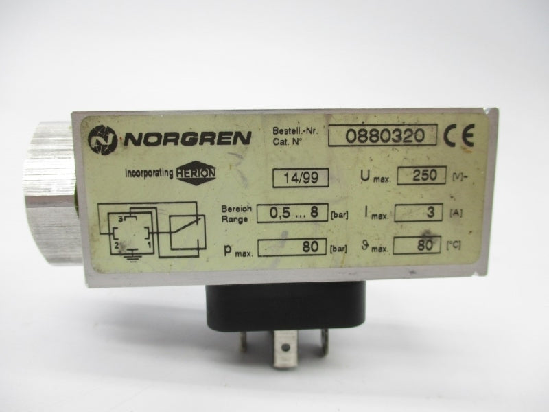NORGREN 0880320 250V 3A NSNP
