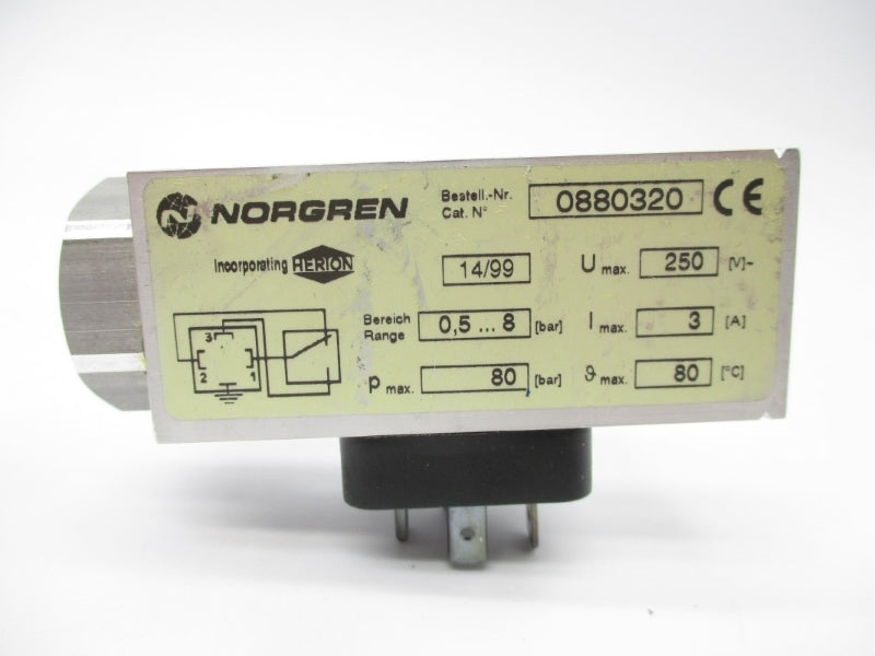 NORGREN 0880320 250V 3A NSMP