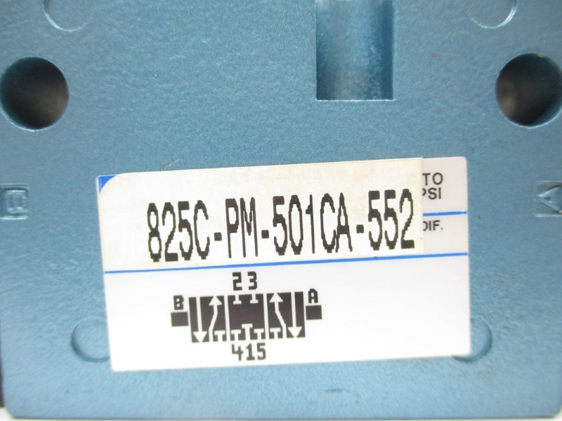 MAC 825C-PM-501CA-552 24VDC 150PSI NSMP