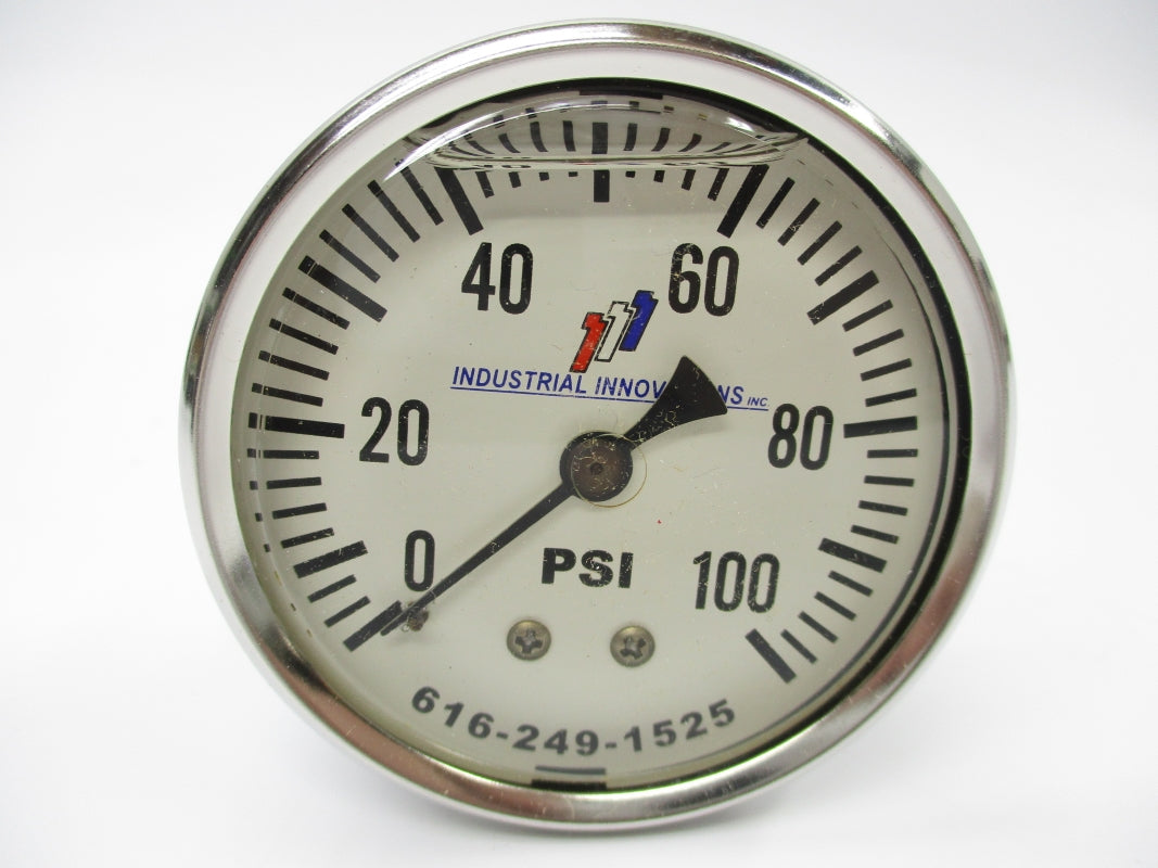 INDUSTRIAL INNOVATIONS IND2241GXB100 0-100PSI NSMP